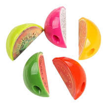 FRUIT PENCIL SHARPENER (X5)