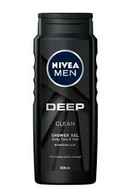 NIVEA MEN DEEP SHOWER GEL 500ML