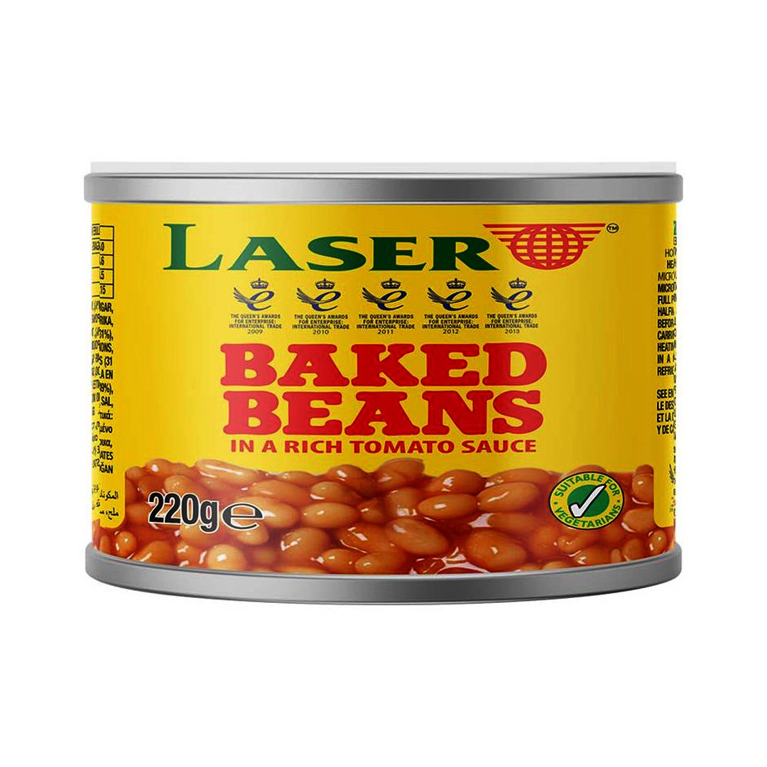 LASER BAKED BEANS 220G