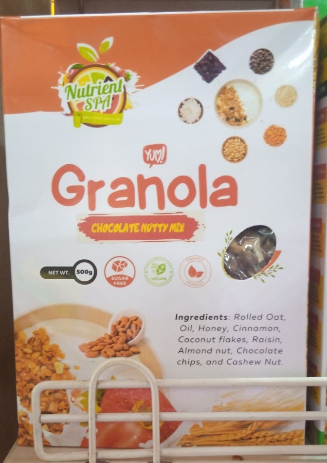 NUTRIENT SPA GRANOLA 500G