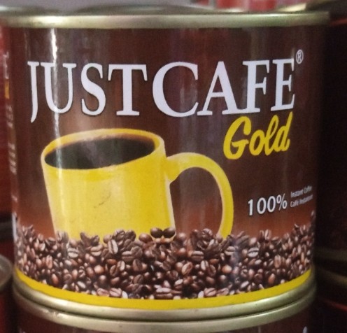 JUST CAFE GOLD TIN 50G