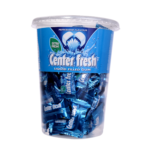 CENTER FRUIT GUM MINT FLAVOUR CUP