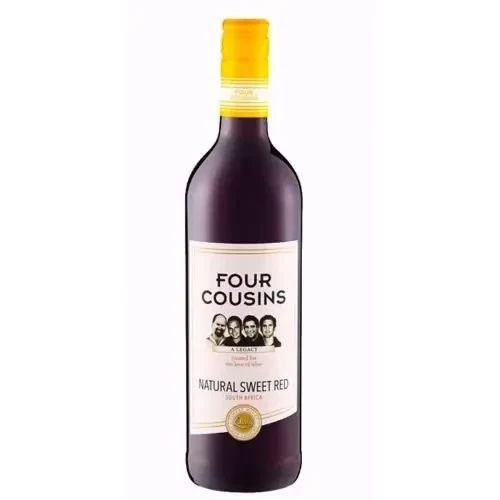 FOUR COUSINS RED WINE 750ML