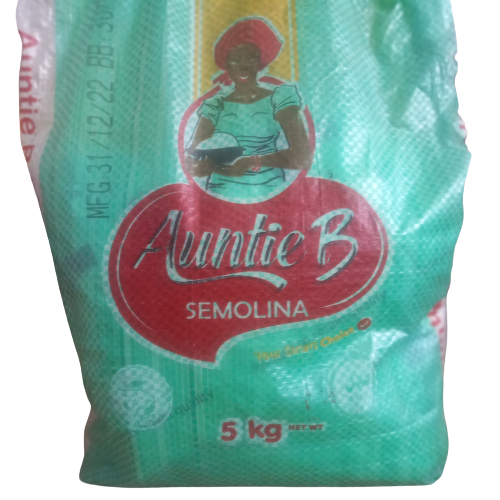 AUNTIE B SEMOLINA 5KG