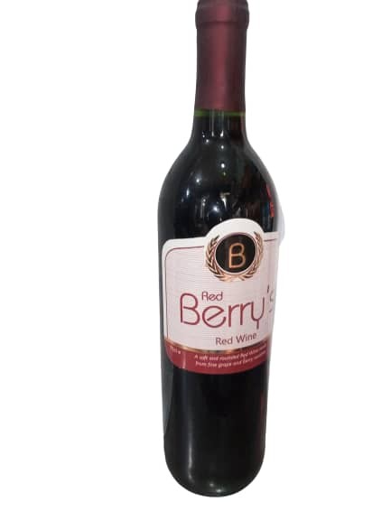 RED BERRY'S WINE 75CL