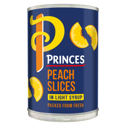 PRINCES PEACH SLICES 410G