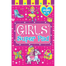 GIRLS SUPER PAD BOOK