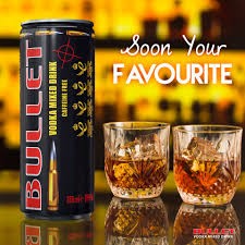 Bullet Vodka Mixed Drink 250ml.