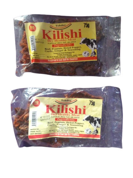 TOBDEC'S KILISHI BIG SACHET 75G