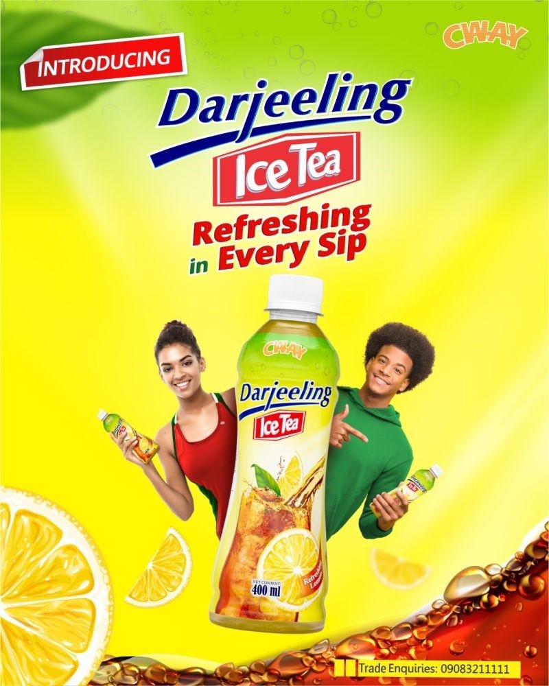 CWAY DARJEELING ICE TEA 400ML