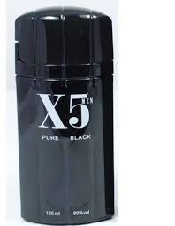 X5 MEN PURE BLACK PERFUME 100ML