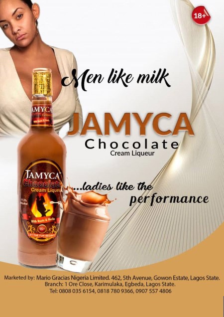 JAMYCA CHOCO CREAM LIQUEUR