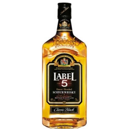 LABEL 5 SCOTCH WHISKY 75CL