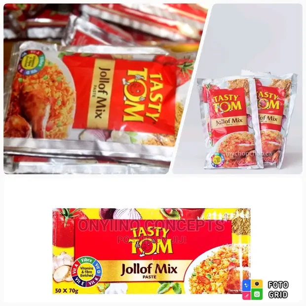 TASTY TOM TOMATO JOLLOF MIX 70G X10