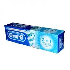 ORAL B 2 IN 1 STRONG & FRESH 120G