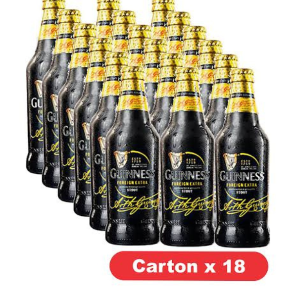 Guinness Extra Stout 450ml Bottle