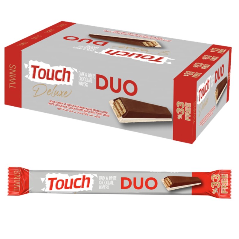 TOUCH DUO WAFERS CHOCOLATE