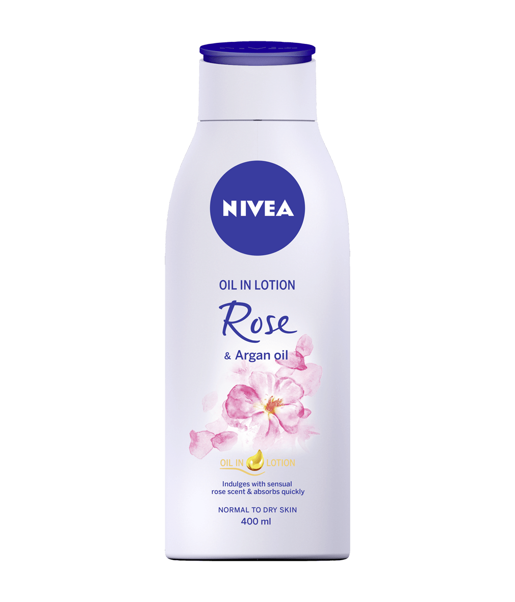 NIVEA ROSE & ARGAN OIL LOTION