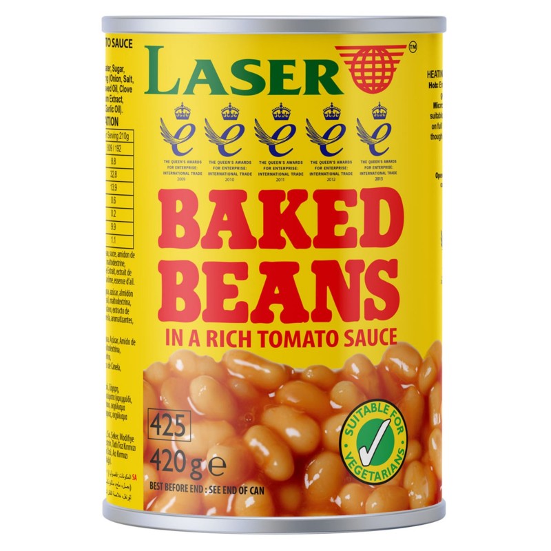 LASER BAKED BEANS 420G