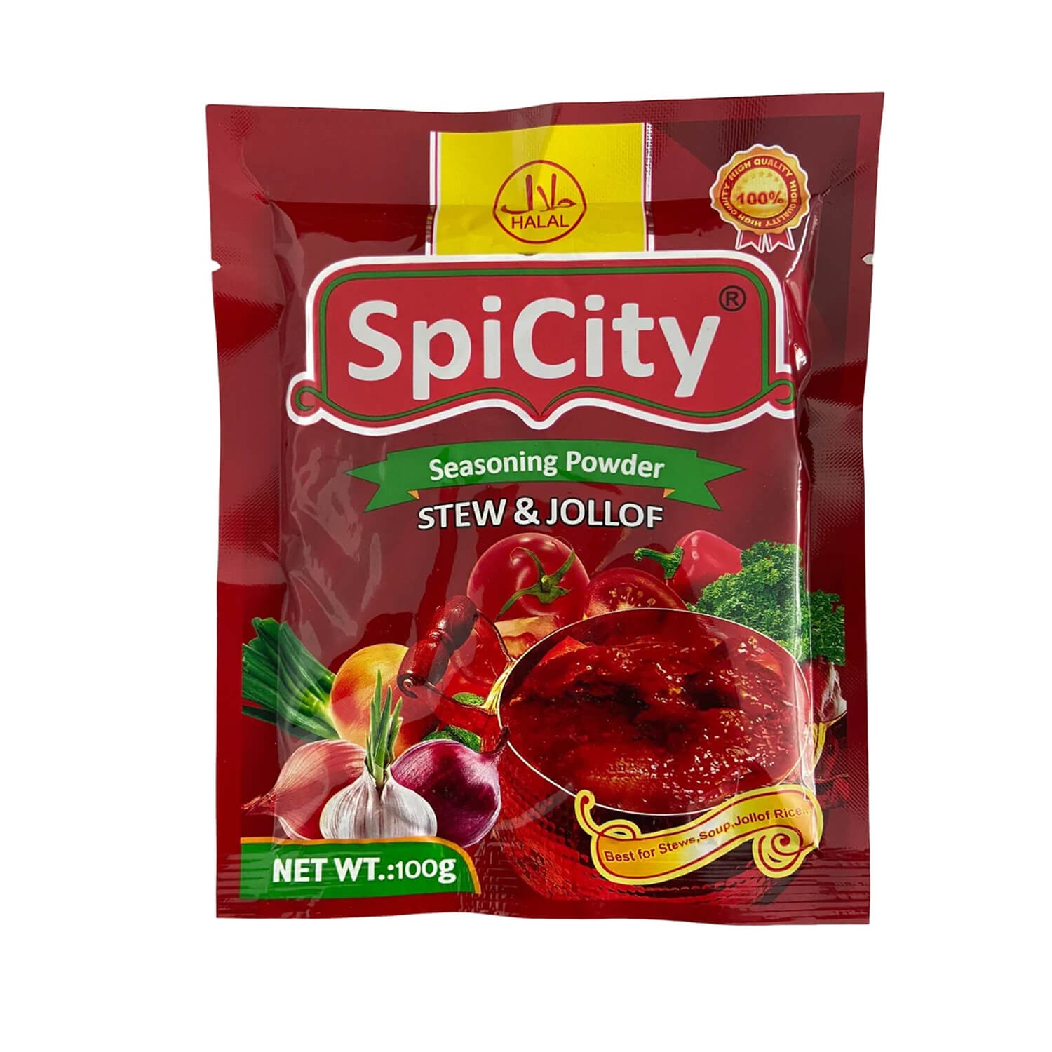 SPICITY SEASONING POWDER 100G