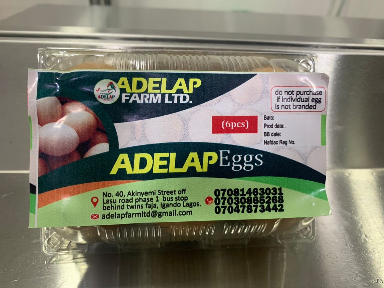 ADELAP EGGS BY 6