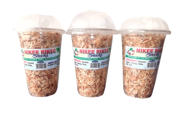 NIKEE RIKEE COCONUT CHIPS SNACKS 200G