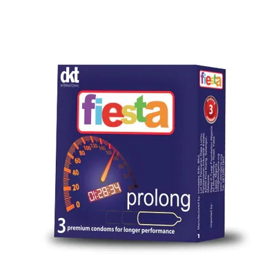 Fiesta 3in1Prolong Condom