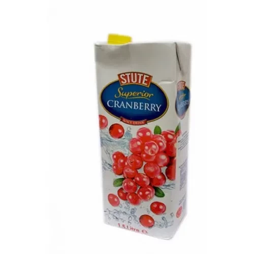 STUTE CRANBERRY ALL FLAVOURS 1.5LTR