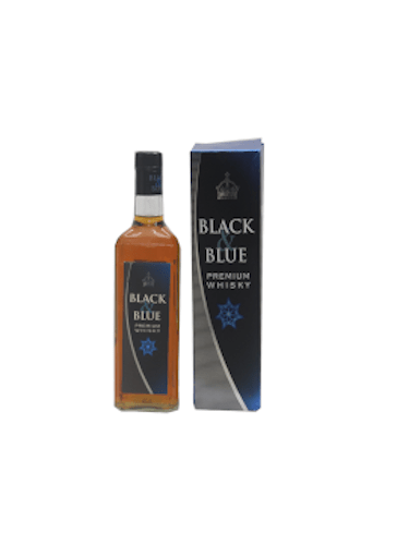 Black & Blue Whisky 750ml carton