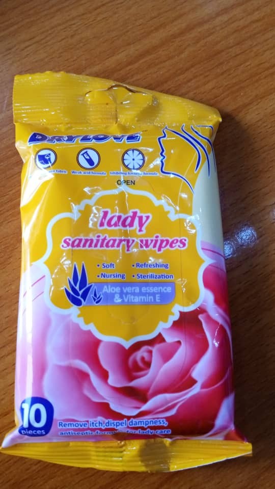 DRYLOVE SANITARY WIPES