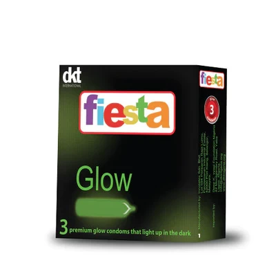 Fiesta 3in1 Glow Condom