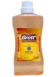 BRETT GOLD MOUTHWASH 250ML