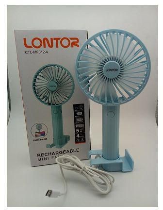 LONTOR RECHARGEABLE HAND FAN