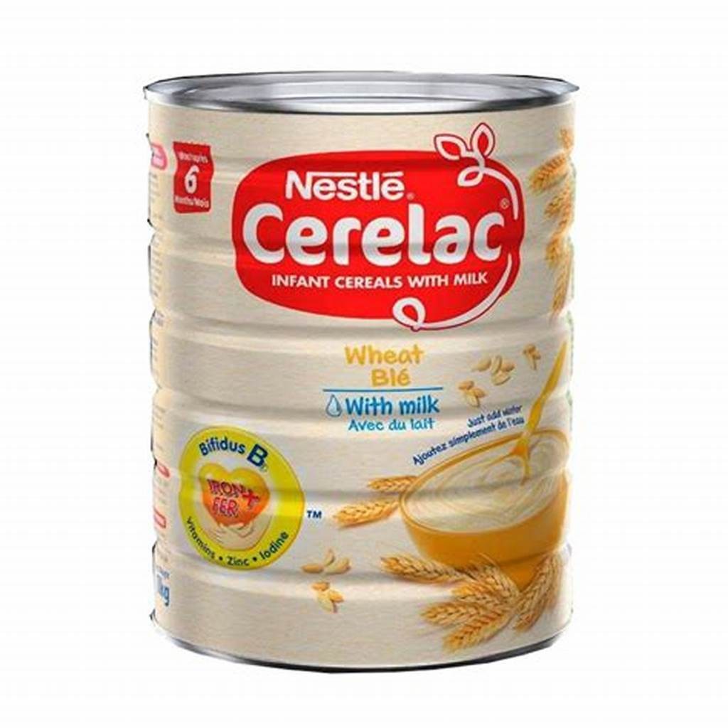 CERELAC WHEAT & MILK 6M TIN 1KG