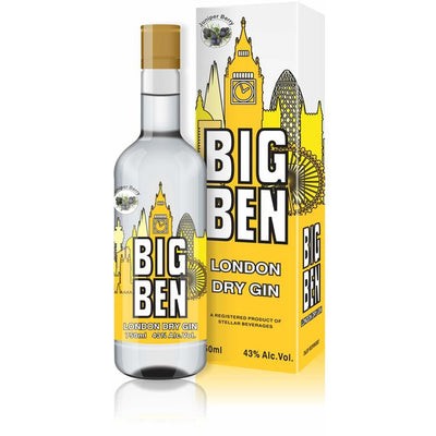 Big Ben London Dry Gin  750ml