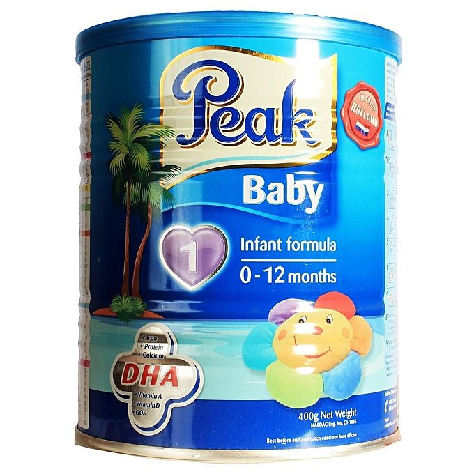 PEAK BABY 0-12 MONTH 400G TIN