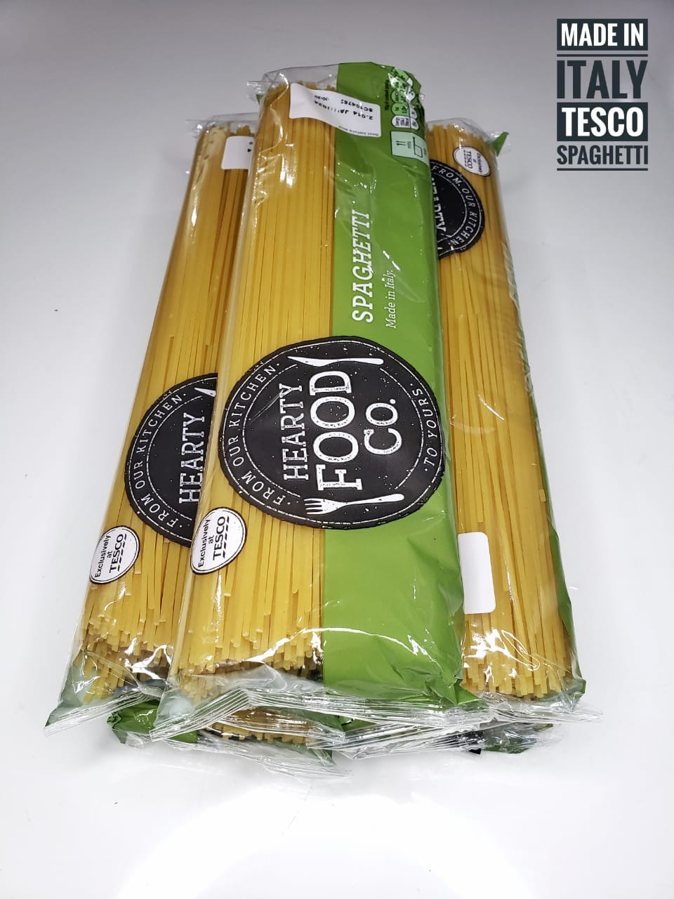 TESCO HEARTY SPAGHETTI 500G