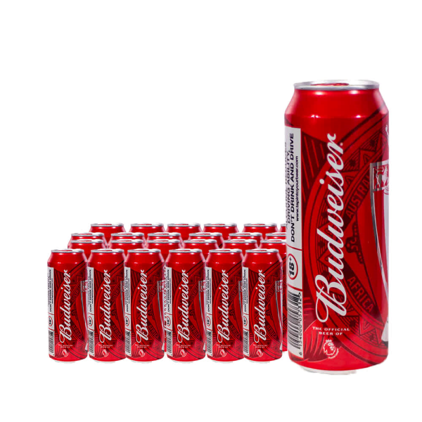 Budweiser Beer can 50cl