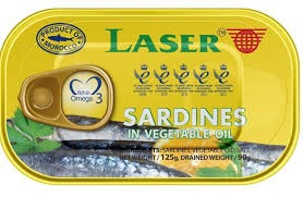 LASER SARDINE 125G