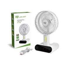 DP LED LIGHT RECHARGEABLE FAN