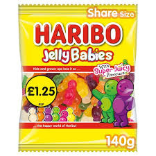 HARIBO JELLY BABIES 140G