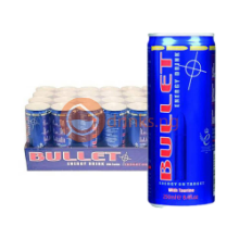 Blue Bullet Energy Drink 250ml can