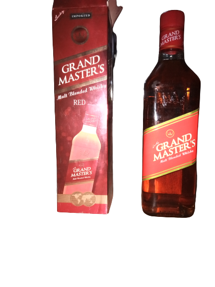 GRAND MASTER RED WHISKEY 750ml