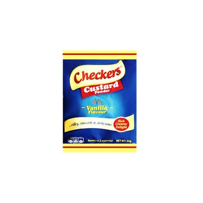 SACHET CHECKERS CUSTARD  3 in 1