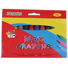 WAX CRAYON PACK X12