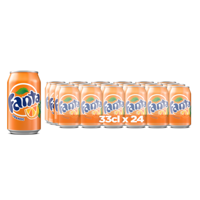 FANTA ORANGE CAN 33CL