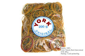 RUBBER BAND PACK 200G