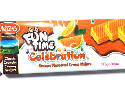 NIXONS FUN TIME WAFERS BISCUIT