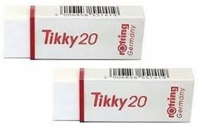 TIKKY 20 ERASER (X6)