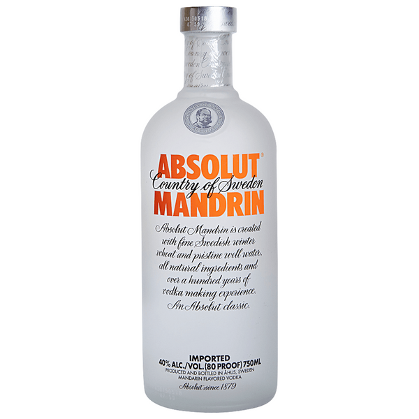 Absolute Mandrin Vodka 1Liter